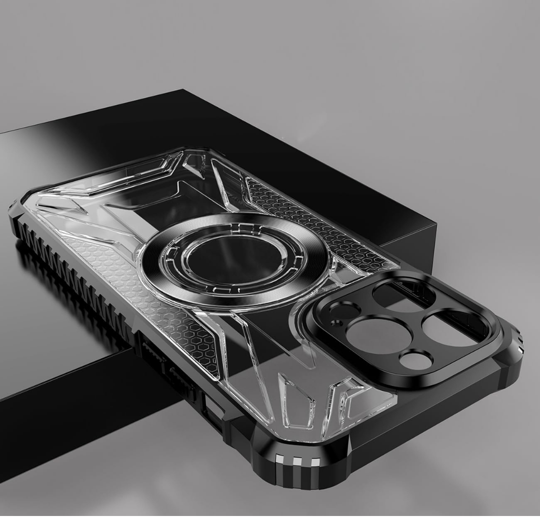 APSONIX™  New design  iPhone Case  Compatible with Mag-safe, Rugged Shockproof Sporty Case with Slim Design, Clear Back